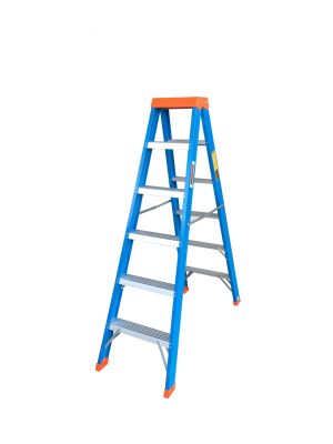Winner Certified Fiberglass Double-Sided Ladder