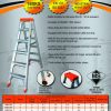 Winner Certified Aluminium Double-Sided Ladder