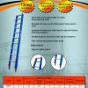 Winner Fiberglass Double Extension Ladder