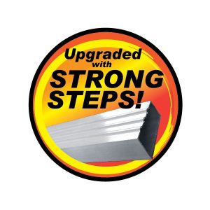 Winner Fiberglass Double-Sided TanglePruf® Ladder
