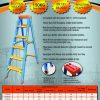 Winner Full Fiberglass Single-Sided Ladder