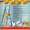 Winner Heavy Duty Fiberglass Platform Ladder
