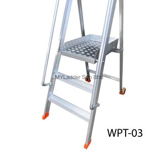 Winner Heavy Duty Platform Trolley Ladder