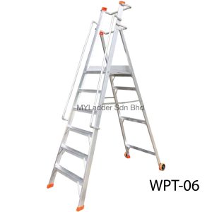 Winner Heavy Duty Platform Trolley Ladder