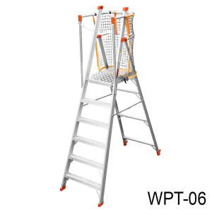 Winner Heavy Duty Platform Trolley Ladder