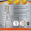 Winner Heavy Duty Platform Trolley Ladder