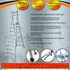 Winner Heavy Duty Platform Trolley Ladder