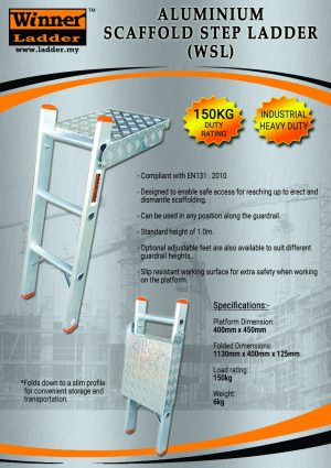 Winner Scaffold Step Ladder