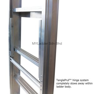 Winner Aluminium Single-Sided TanglePruf® Ladder