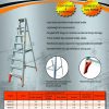 Winner Aluminium Single-Sided TanglePruf® Ladder